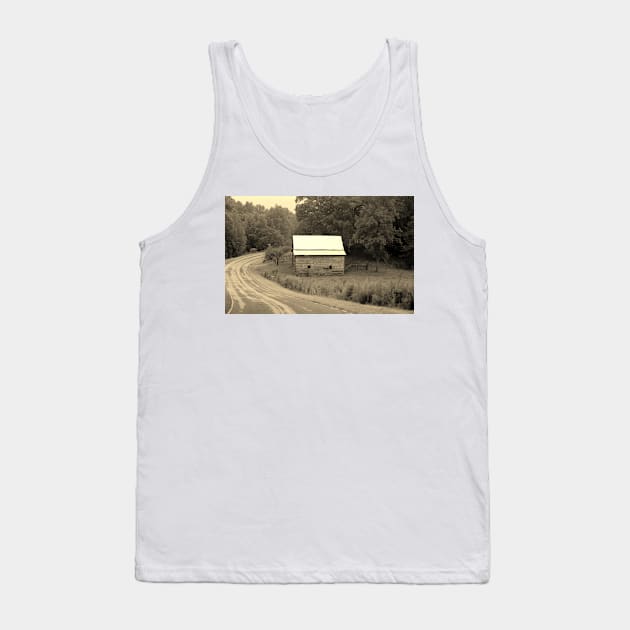 Old House In The Mountains Tank Top by Cynthia48